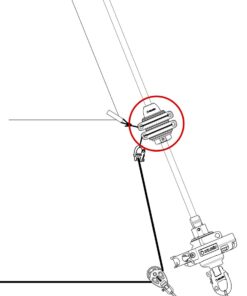Seldén Trimmwirbel fürGennaker-Hals se 545 040 10 gx7 5 2