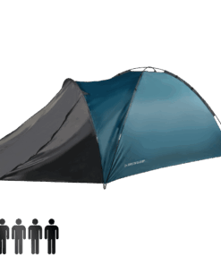 DUNLOP 4 Personen Kuppelzelt (A)