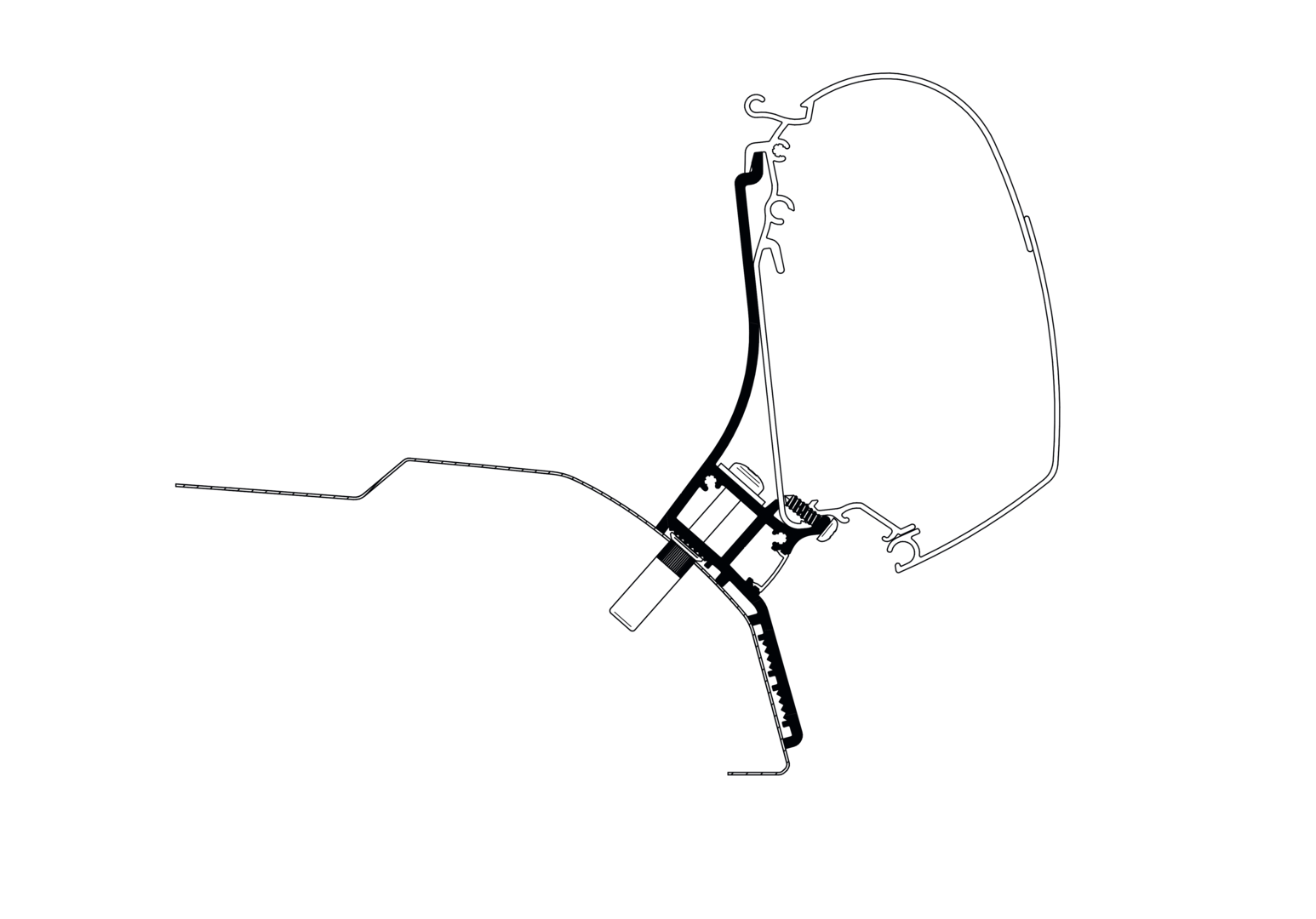 Ducato H2 Lift RoofAdapter LED 400cm (S) Ducato H2 Lift RoofAdapter LED 400cm (S)
