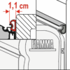 Abdichtgummi RAIN GUARD S (m) 16906.d93e0ed7