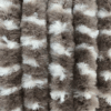 Flauschvorhang 70 x 205 cm taupe-weiß 18322.88015567