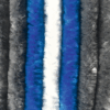 Flauschvorhang 56 x 185cm grau-blau-weiß 18840.56ddcd79