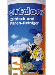 Zelt- und Planenreiniger