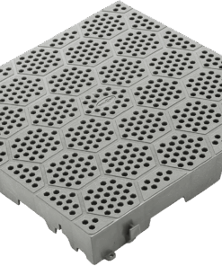 Kunststoff-Rost DECK-FIT grau