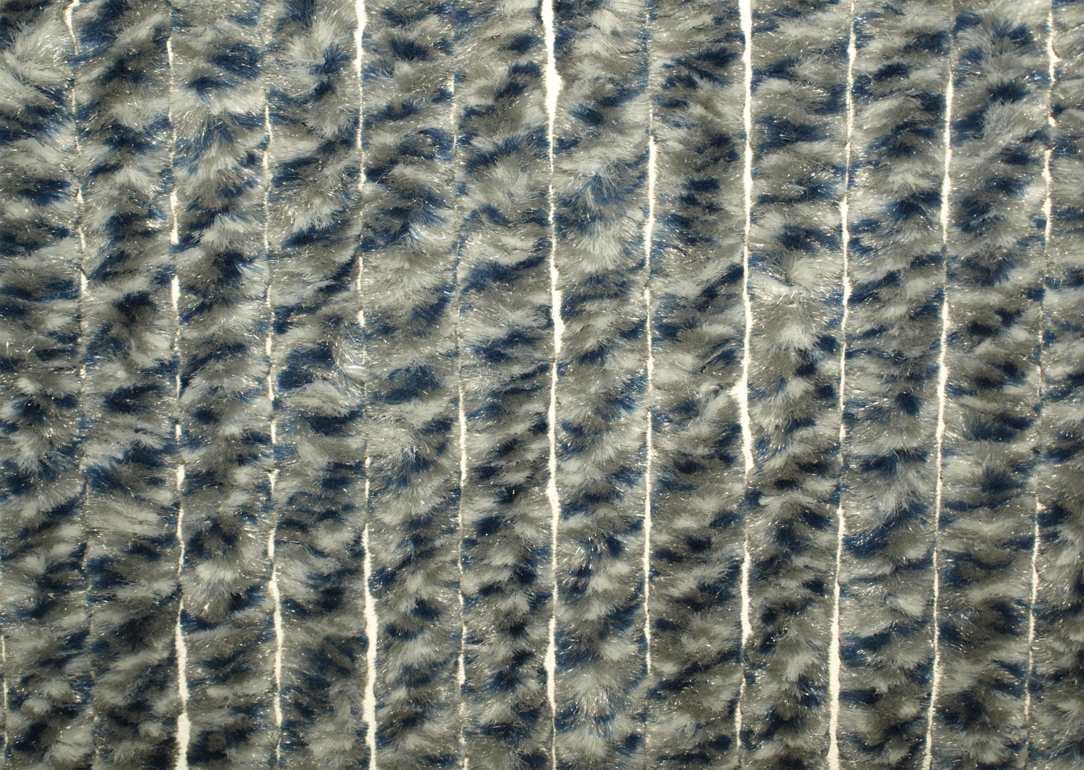 Flauschvorhang 100x200 cm grau-blau Flauschvorhang 100x200 cm grau-blau