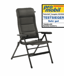 Klappsessel BARLETTA  L dark grey