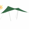 Sonnensegel 300 x 400 cm, grün 33161.3b1b51f5