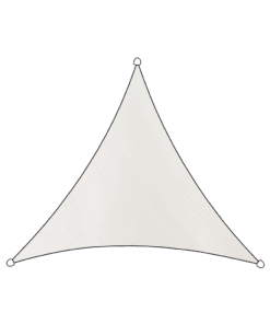 Sonnensegel Dreieck 500 cm weiß