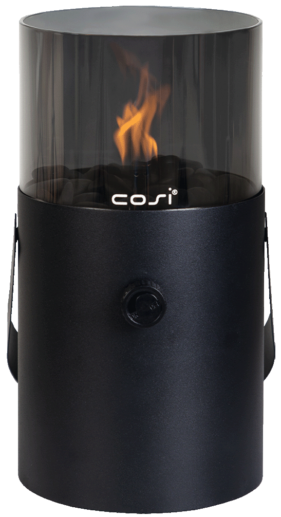 Gaslaterne Cosiscoop schwarz smoked Gaslaterne Cosiscoop schwarz smoked