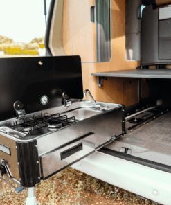 CAN Slide Out Kocher-Spüle 2 Brenner (B) 44482 2.9514d583