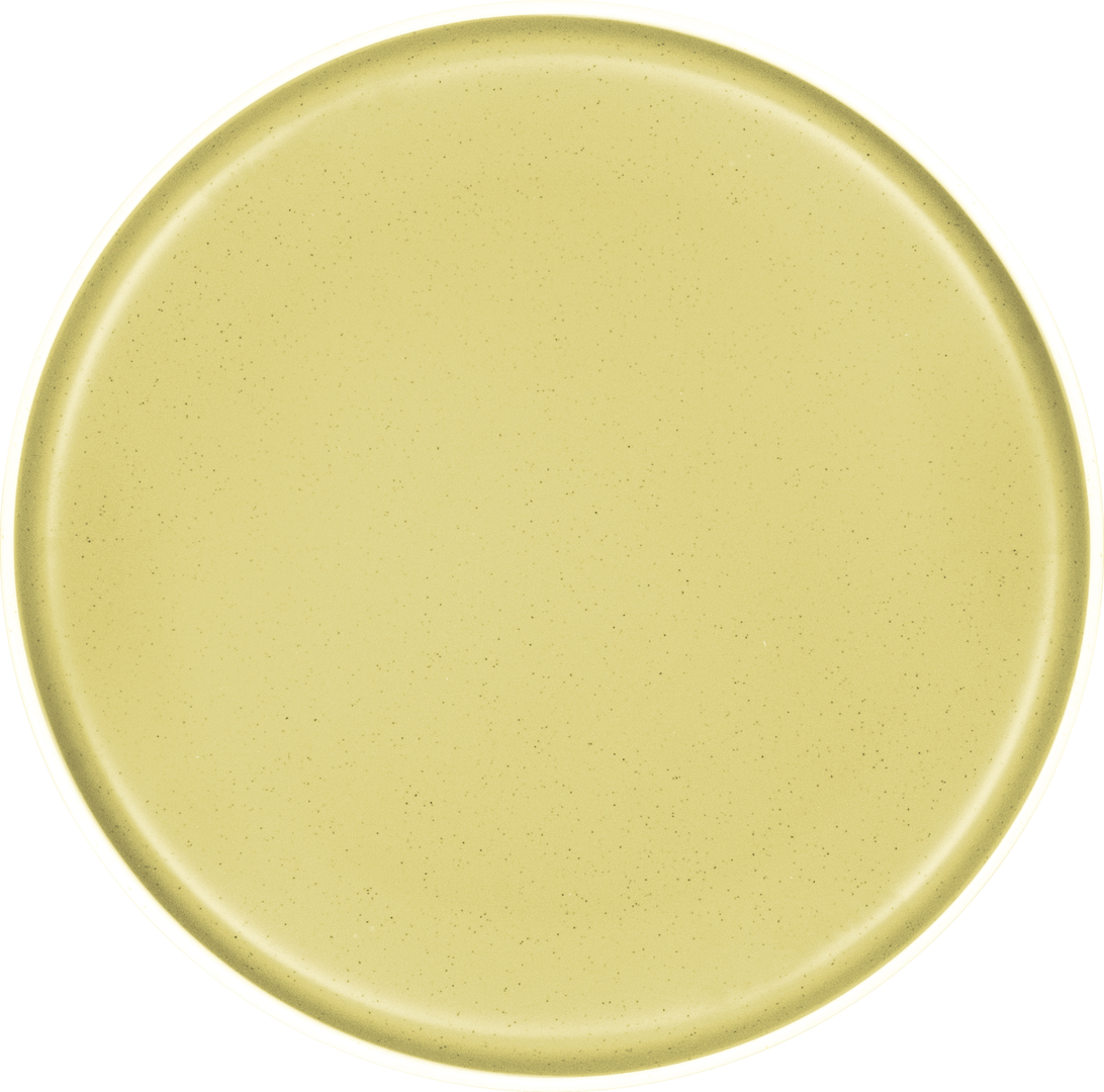 Essteller DOLOMIT YELLOW ø 25 cm Essteller DOLOMIT YELLOW ø 25 cm