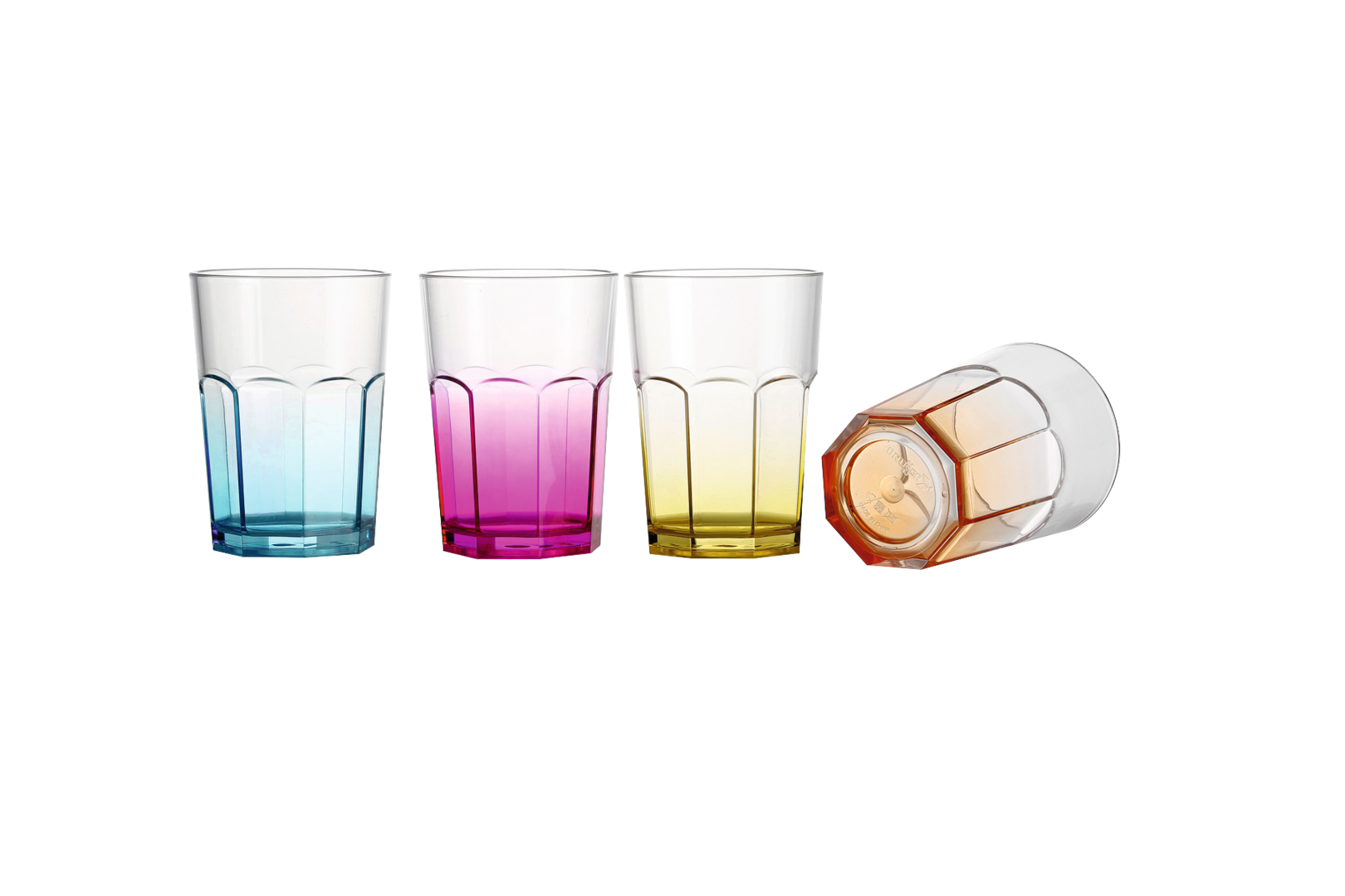 Trinkgläser Set OCTOGLASS COLOR Trinkgläser Set OCTOGLASS COLOR