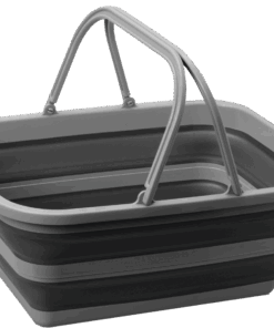Waschschüssel Holdall grau-schwarz