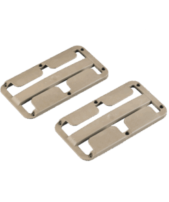 Stielglashalter 2-er Set beigegrau