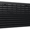 Lüftungsgitter kpl. Vent 281x533 schwarz 50937.4e20dd04