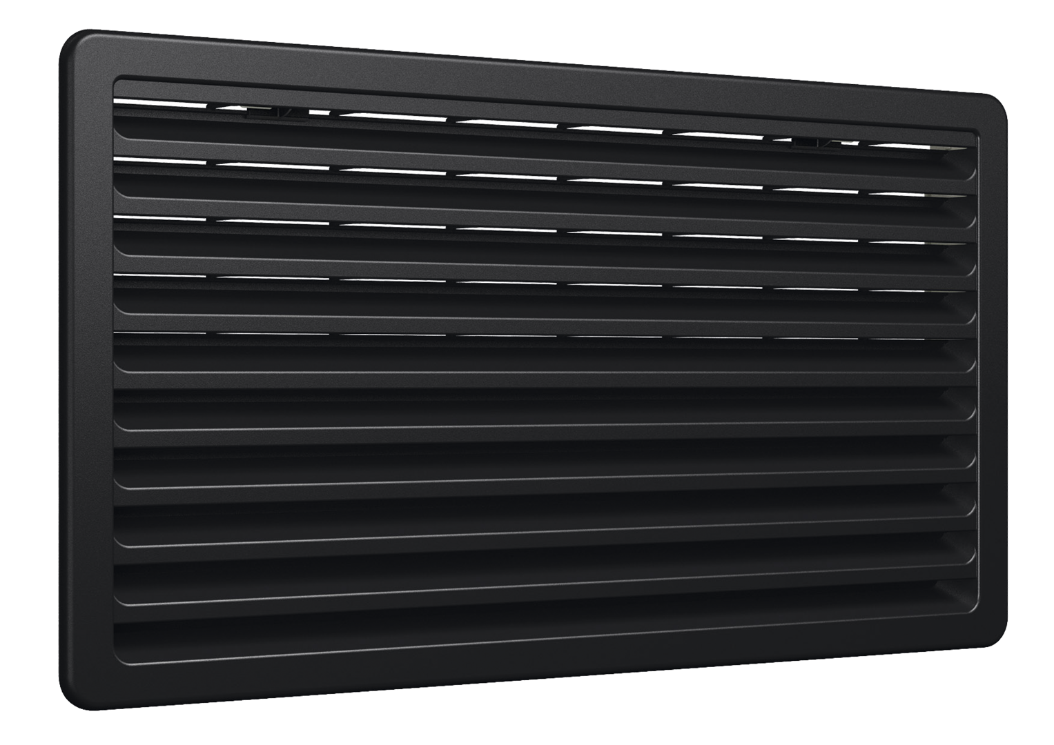Lüftungsgitter kpl. Vent 281x533 schwarz Lüftungsgitter kpl. Vent 281x533 schwarz