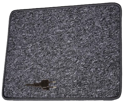 Heizteppich 230 V 60x100 cm anthrazit Heizteppich 230 V 60x100 cm anthrazit