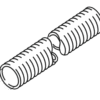 Warmluftschlauch 90 mm 1m 56120.1213e122