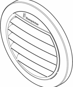 Luftausströmer Eberspächer D60 schwarz 56194 1.86e4ab73