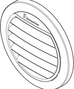 Luftausströmer Eberspächer D60 schwarz 56194 1.a07330fd