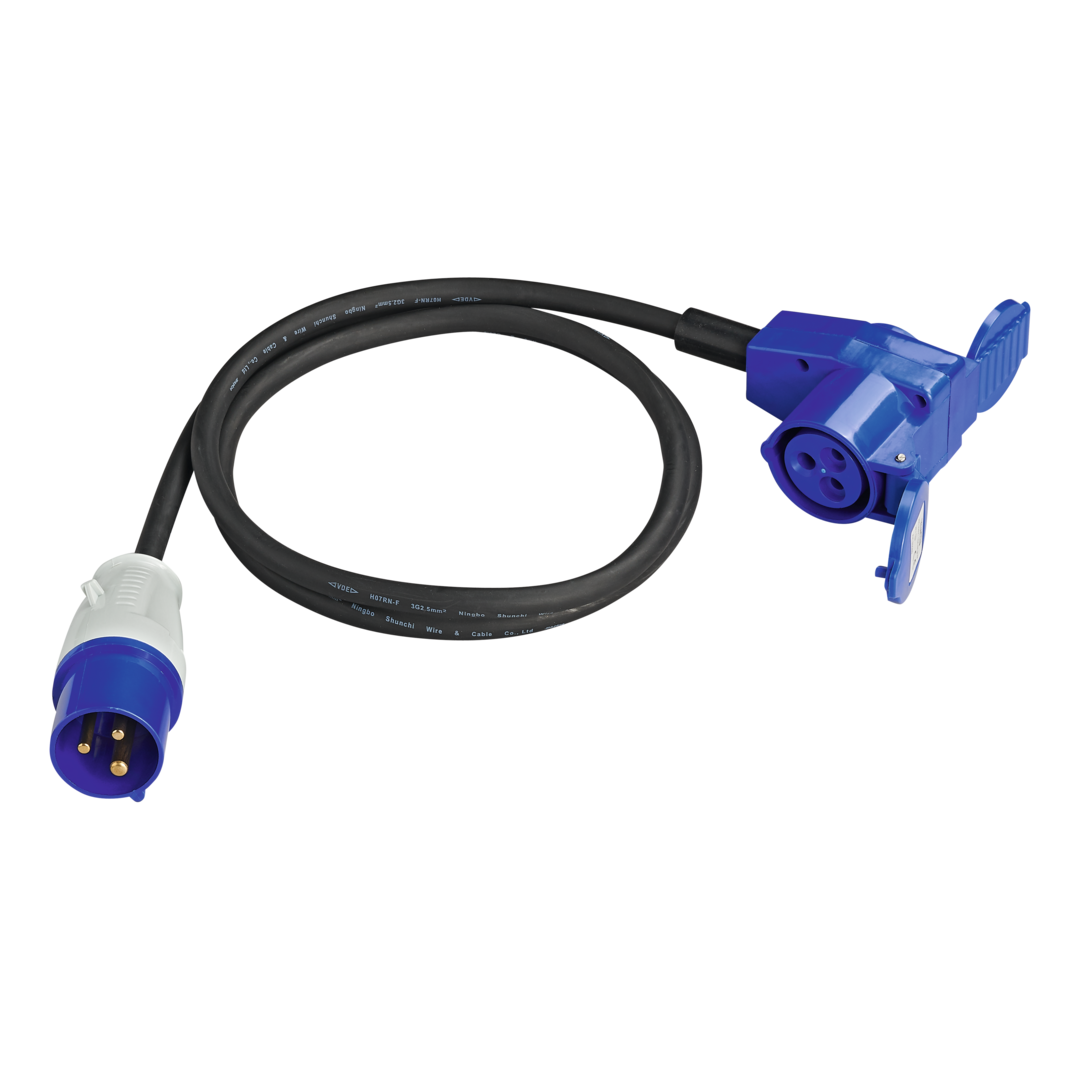 Adapterkabel CEE-Stecker W 150 cm Adapterkabel CEE-Stecker W 150 cm