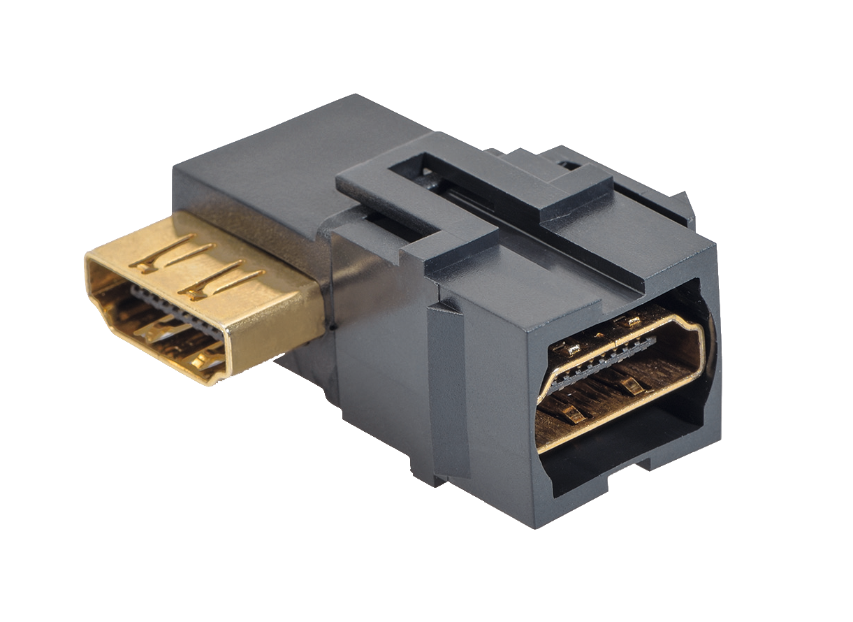 HDMI-Verbinder mit Grundplatte HDMI-Verbinder mit Grundplatte