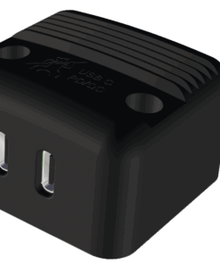 Aufbau-Power USB-C Doppelsteckdose PD/QC
