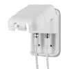 Außensteckdose TWIN F-F weiß 88255.d219a73c