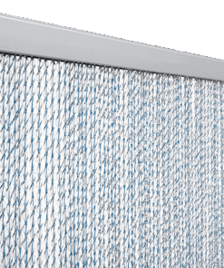 Kordelvorhang SARA blau 100 x 220 cm