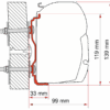 Adapter Hymer ab 2016, 300 cm (S) 9000239.6e445b29