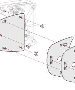 Kit Spacer Safe Door ab 2017 weiß