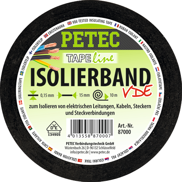 Isolierband, 10m x15mm Isolierband, 10m x15mm