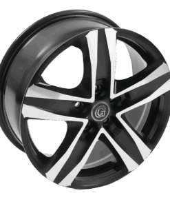 Alufelge GSH9 7,5x18 Black Pol. M. LK130