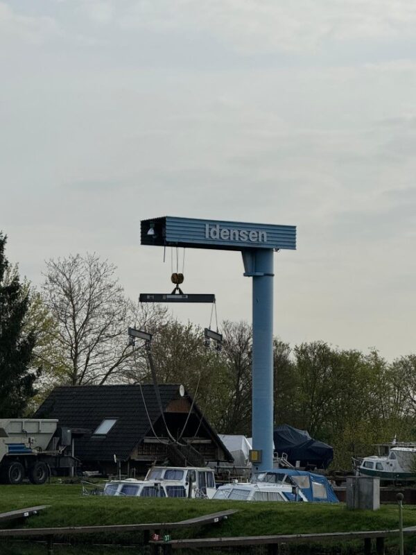 Lorbas auf dem Weg nach Hause Tag 1 Hafen Idenser Moor 2