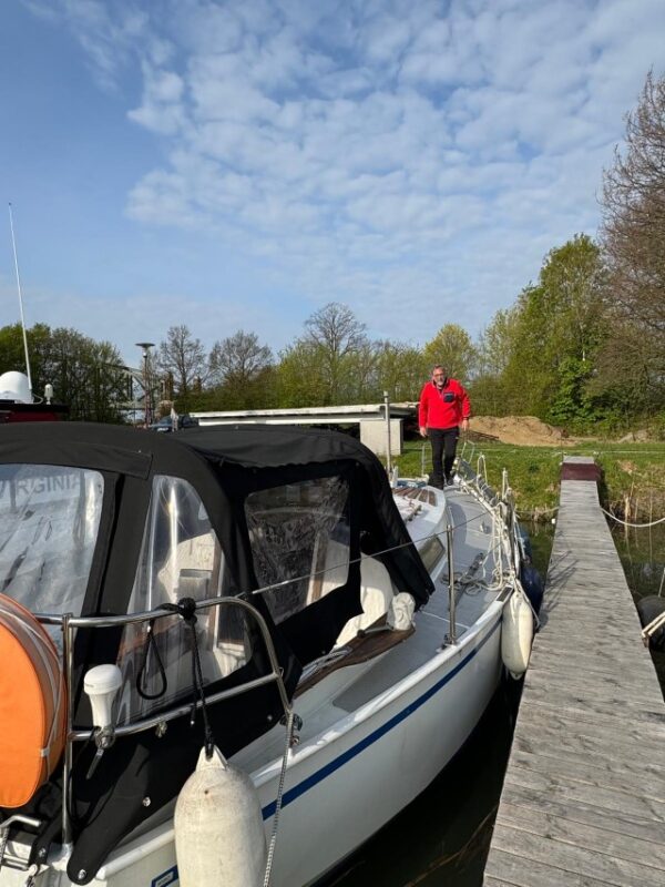 Lorbas auf dem Weg nach Hause Tag 1 Hafen Idenser Moor 3