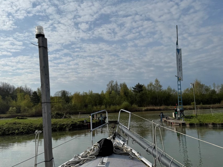 Lorbas auf dem Weg nach Hause Tag 1 Hafen Idenser Moor 6