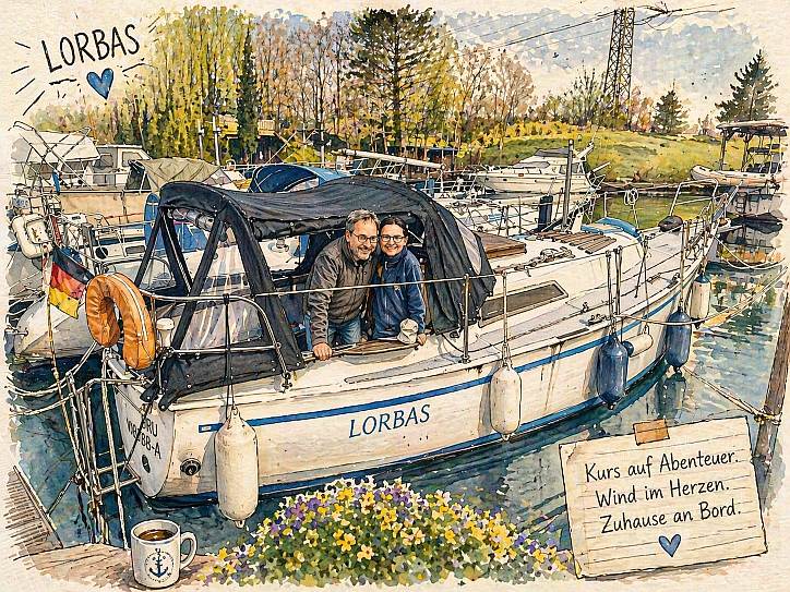 Lorbas auf dem Weg nach Hause Tag1 der rückführung der Lorbas