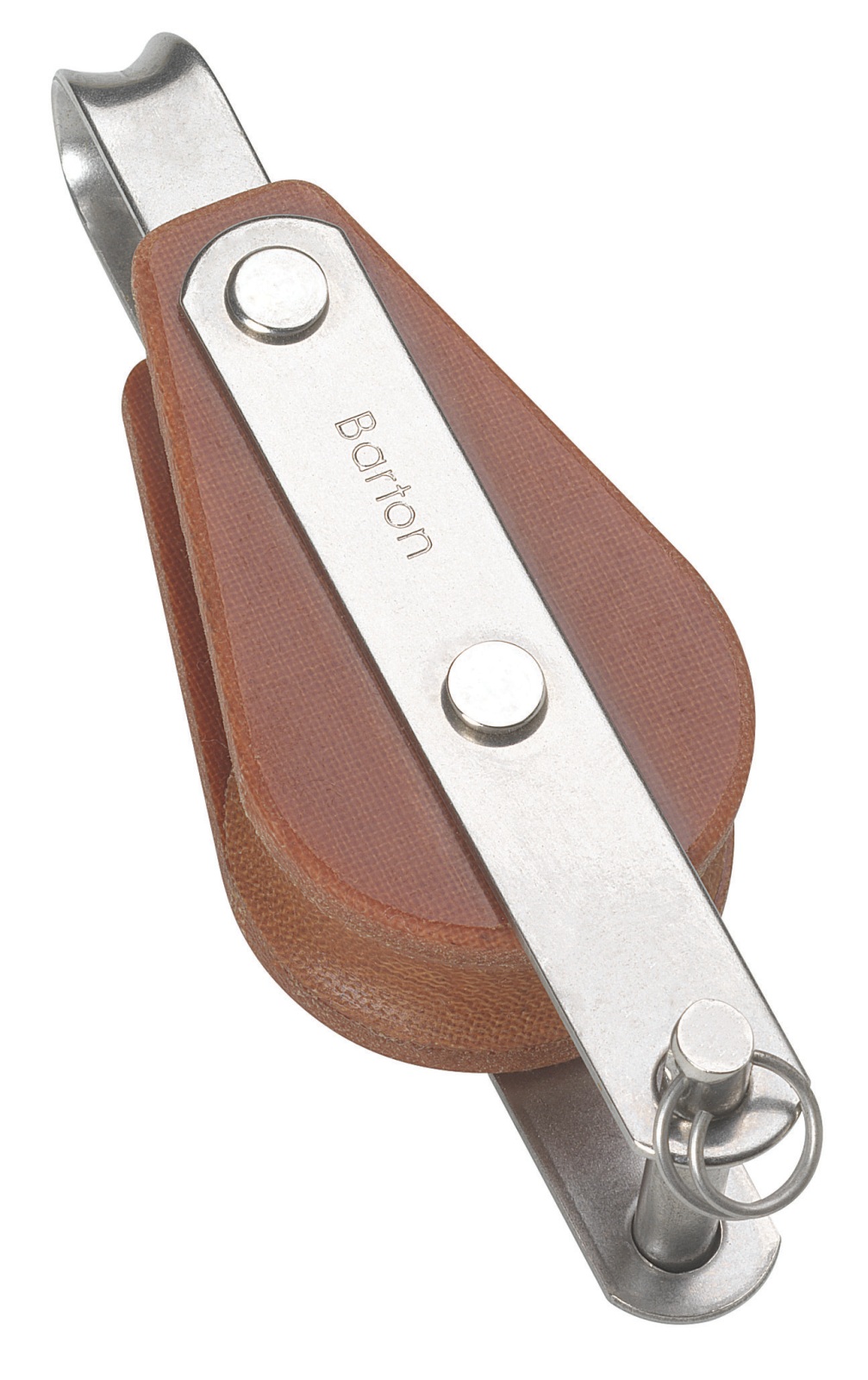 BARTON TUPHblox Einfachblock 30mm, Seil 10mm, Kopfbügel/U-Bügel BARTON TUPHblox Einfachblock 30mm