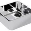 CAN Waschbecken, quadratisch LA1403 A2 360x360x150mm can1403