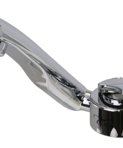 CAN Wasserhahn, klappbar kalt/warm PP/Cr 12V-Schalter, für Schlauch 10mm