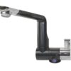 CAN Wasserhahn, schwenk-klappbar kalt/warm PP/Cr 12V-Schalter, hose 8/10mm can1491