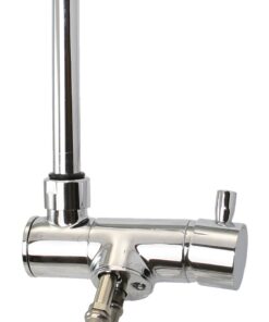 CAN Einhebel-Mischbatterie, klappbar MsCr Gewinde 1/2'