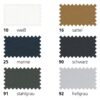 SKAI Kunstleder Cool Colors Valero PVC/PES 140cm 580g/m² weiß co10580