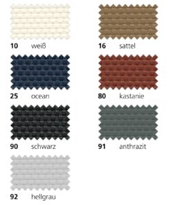 SKAI Kunstleder Cool Colors Venezia PVC/PES 140cm 580g/m² kastanienbraun