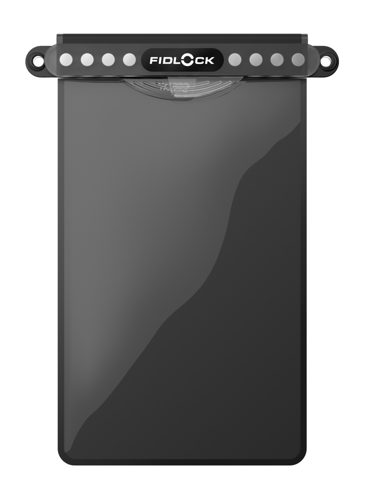 FIDLOCK Dry bag Medi 148x203x9mm klar/schwarz FIDLOCK Dry bag Medi 148x203x9mm klar/schwarz