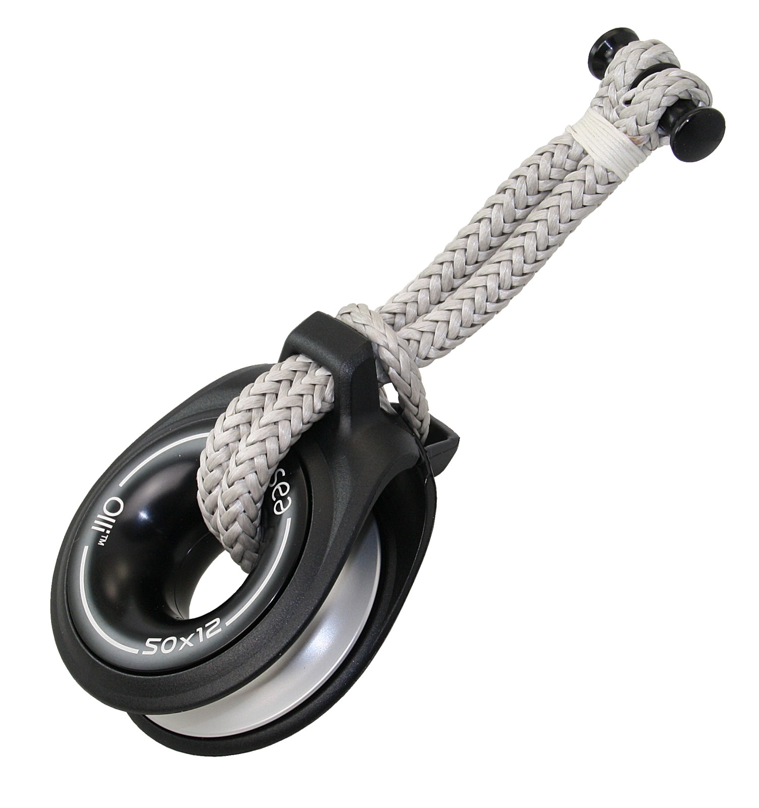 EASYSEA Block Olli gleitl. 40mm für Seil 10mm mit Soft-Schäkel EASYSEA Block Olli gleitl. 40mm für Seil 10mm mit Soft-Schäkel