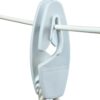 FASTFENDER Fenderhaken Sail PA für Seil 6-10mm, Draht 8mm weiß 2St. fq1039