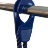FASTFENDER Fenderhaken 25 PA für Seil 6-10mm, Rohr 25mm blau 2St. fq2012