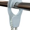 FASTFENDER Fenderhaken 32 PA für Seil 6-10mm, Rohr 32mm weiß 2St. fq3033