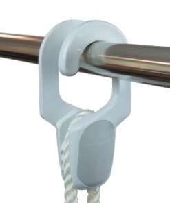 FASTFENDER Fenderhaken 40 PA für Seil 6-10mm, Rohr 40mm weiß 2St.